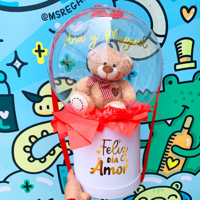 MS Regalos Personalizados | Globo Burbuja | Peluche 1 | My Sign Lima Peru