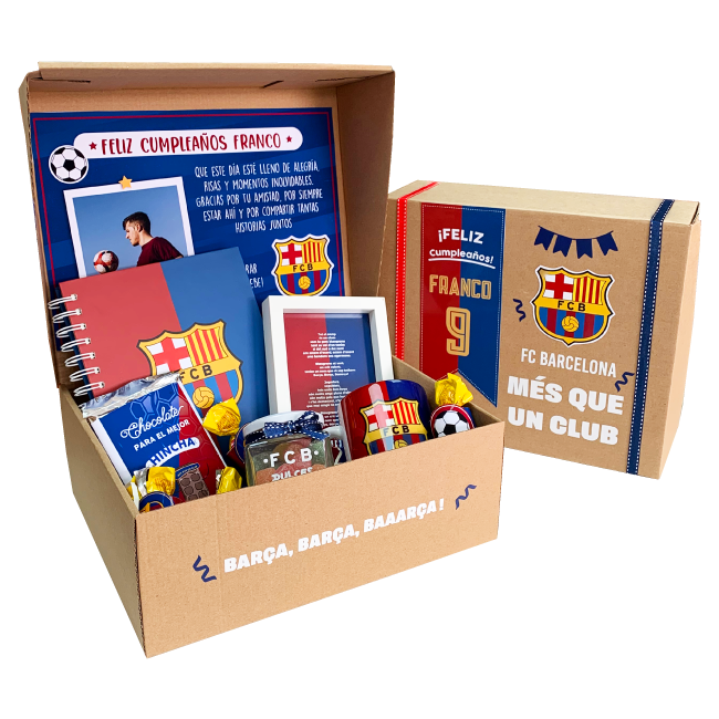 MS Regalos Personalizados | Pack Temático | FC Barcelona | My Sign Lima Peru