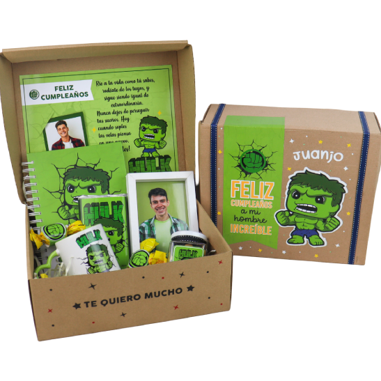 MS Regalos Personalizados | Pack Temático | Hulk | My Sign Lima Peru