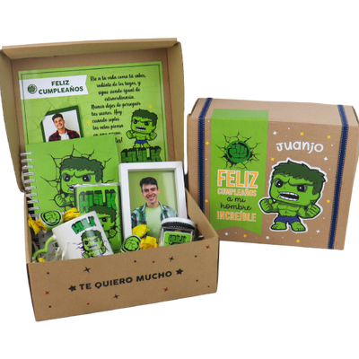 MS Regalos Personalizados | Pack Temático | Hulk | My Sign Lima Peru