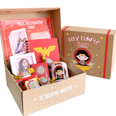 MS Regalos Personalizados | Pack Temático | Mujer Maravilla | My Sign Lima Peru