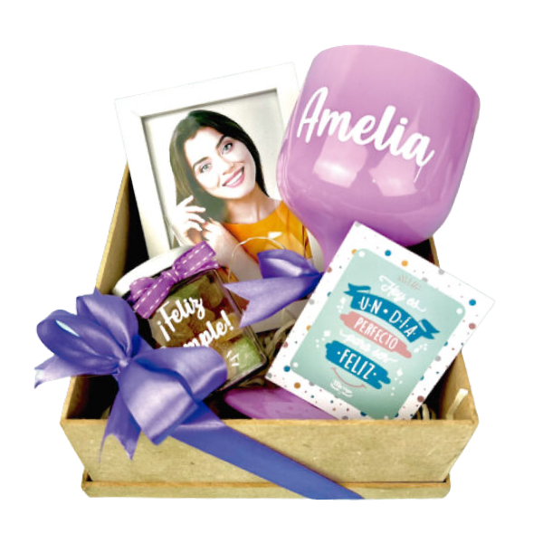 MS Regalos Personalizados | Pack | Feliz Cumpleaños 3 | My Sign Lima Peru