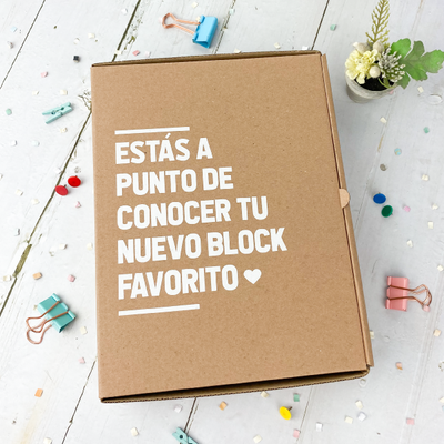 caja block personalizado - MS Regalos Personalizados