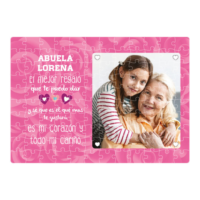 MS Regalos Personalizados | Rompecabezas Personalizado | Abuela 01 | My Sign Lima Peru