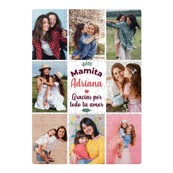 MS Regalos Personalizados | Rompecabezas Personalizado | Mamá Collage | My Sign Lima Peru