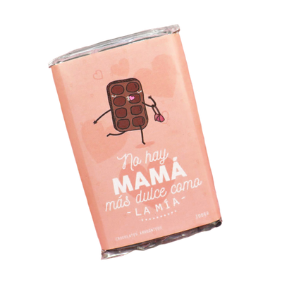 MS Regalos Personalizados | Tableta de chocolate | No hay mamá más dulce como la mía | My Sign Lima Peru