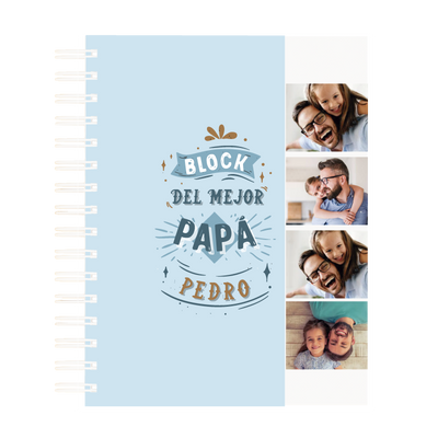 MS Regalos Personalizados | Block Personalizado | Block del Mejor Papá | My Sign Lima Peru
