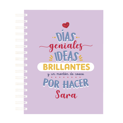 MS Regalos Personalizados | Block Personalizado | Días Geniales | My Sign Lima Peru