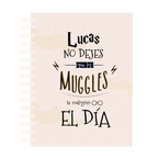 MS Regalos Personalizados | Block Personalizado | No dejes que los Muggles | My Sign Lima Peru