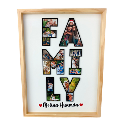 MS Regalos Personalizados | Cuadro en Piezas | Family | My Sign Lima Peru