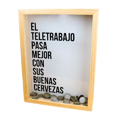 MS Regalos Personalizados | Alcancía de Corchos | El teletrabajo | My Sign Lima Peru