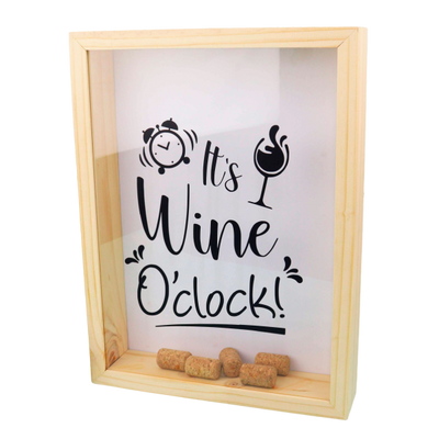 MS Regalos Personalizados | Alcancía de Corchos | Its wine O'clock | My Sign Lima Peru