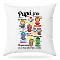 MS Regalos Personalizados | Almohada personalizada | Papá Marvel | My Sign Lima Peru