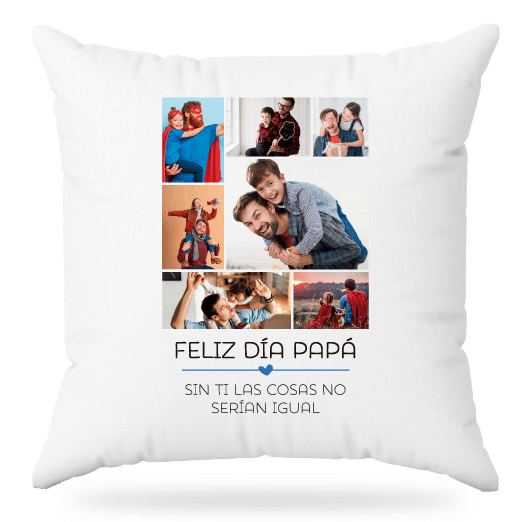 MS Regalos Personalizados | Almohada personalizada | Feliz día papá 02 | My Sign Lima Peru