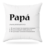 MS Regalos Personalizados | Almohada personalizada | Papá incondicional | My Sign Lima Peru