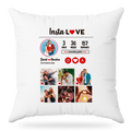 MS Regalos Personalizados | Almohada personalizada | Insta Love | My Sign Lima Peru