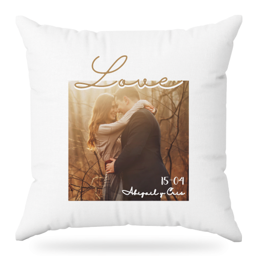MS Regalos Personalizados | Almohada personalizada | Love 03 | My Sign Lima Peru