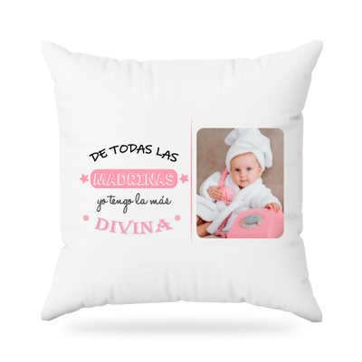 MS Regalos Personalizados | Almohada personalizada | Madrina divina | My Sign Lima Peru