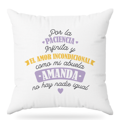 MS Regalos Personalizados | Almohada personalizada | Amor incondicional | My Sign Lima Peru