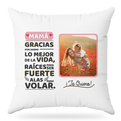 MS Regalos Personalizados | Almohada personalizada | Gracias mamá | My Sign Lima Peru