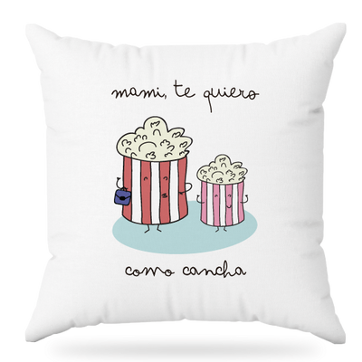 MS Regalos Personalizados | Almohada personalizada | Mamá te quiero como cancha | My Sign Lima Peru