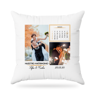MS Regalos Personalizados | Almohada personalizada | Nuestro Matrimonio | My Sign Lima Peru