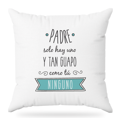 MS Regalos Personalizados | Almohada personalizada | Padre solo hay uno | My Sign Lima Peru