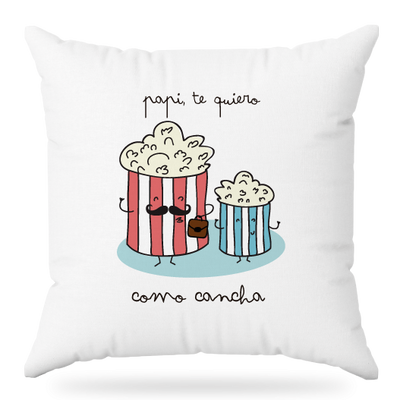 MS Regalos Personalizados | Almohada personalizada | Papá te quiero como cancha | My Sign Lima Peru