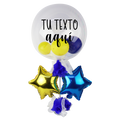 MS Regalos Personalizados | Arreglo de Globos | Azul | My Sign Lima Peru