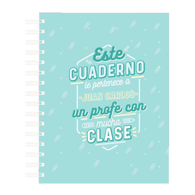 MS Regalos Personalizados | Block personalizado | Profesor con clase | My Sign Lima Peru