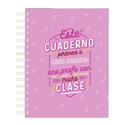 MS Regalos Personalizados | Block personalizado | Profesora con clase | My Sign Lima Peru
