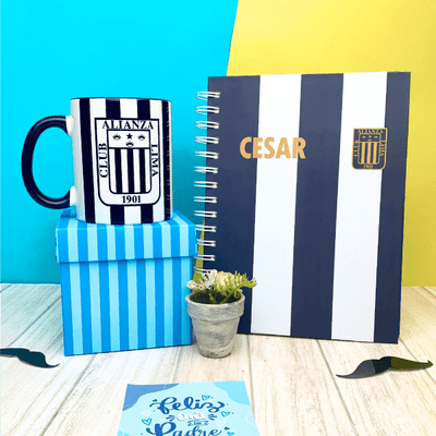 MS Regalos Personalizados | Block Personalizado + Taza | Alianza Lima | My Sign Lima Peru
