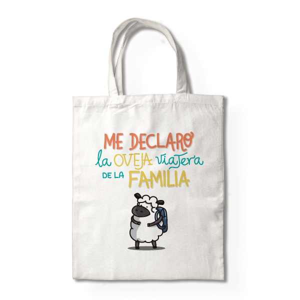 MS Regalos Personalizados | Totebag | Me declaro la oveja viajera | My Sign Lima Peru