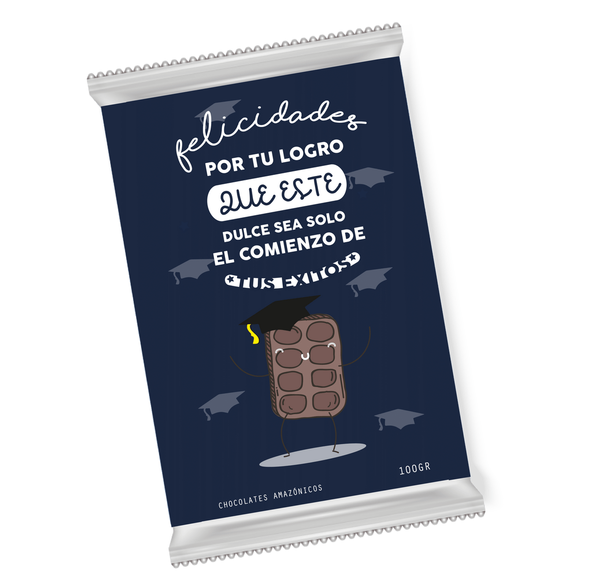 MS Regalos Personalizados | Tableta de Chocolate l Éxitos Graduado | My Sign Lima Peru