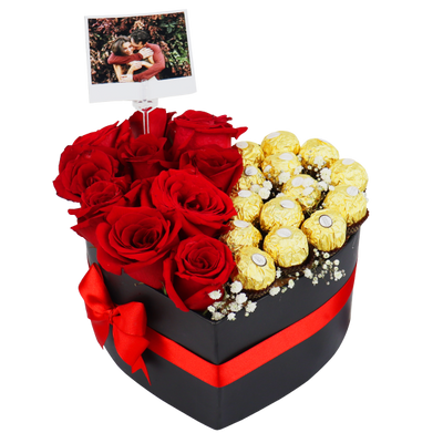 MS Regalos Personalizados | Caja de Flores | Ferrero | My Sign Lima Peru