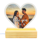 MS Regalos Personalizados | Cuadro Corazón de Luz – Nombres | My Sign Lima Peru