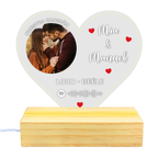 MS Regalos Personalizados | Cuadro Corazón de Luz – Canción | My Sign Lima Peru