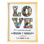 MS Regalos Personalizados | Cuadro en Piezas | LOVE | My Sign Lima Peru