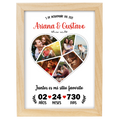 MS Regalos Personalizados | Cuadro personalizado | Corazón Rompecabezas | My Sign Lima Peru
