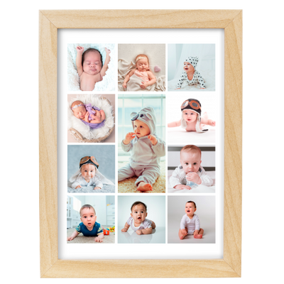 MS Regalos Personalizados | Cuadro personalizado | Fotos collage bebe | My Sign Lima Peru