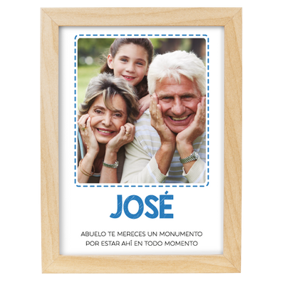 MS Regalos Personalizados | Cuadro personalizado | Abuelo monumento | My Sign Lima Peru