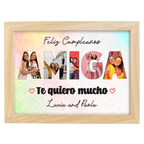 MS Regalos Personalizados | Cuadro Personalizado l Cumple 03 | My Sign Lima Peru
