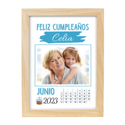 MS Regalos Personalizados | Cuadro personalizado | Feliz cumpleaños 02 | My Sign Lima Peru