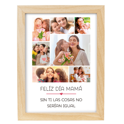 MS Regalos Personalizados | Cuadro personalizado | Feliz día mamá 1 | My Sign Lima Peru