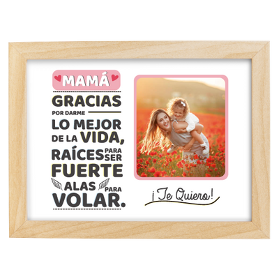 MS Regalos Personalizados | Cuadro personalizado | Gracias por darme lo mejor | My Sign Lima Peru