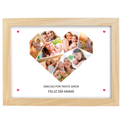 MS Regalos Personalizados | Cuadro personalizado | corazón piezas | My Sign Lima Peru