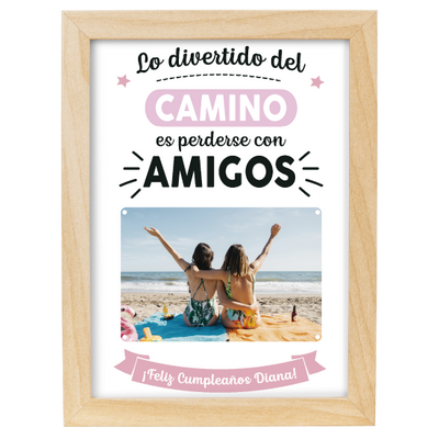 MS Regalos Personalizados | Cuadro personalizado | Lo divertido del camino | My Sign Lima Peru