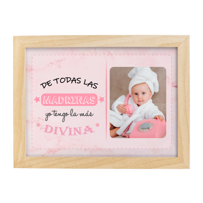 MS Regalos Personalizados | Cuadro personalizado | Madrina divina | My Sign Lima Peru