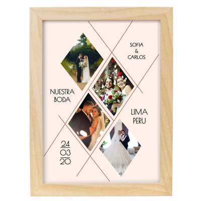 MS Regalos Personalizados | Cuadro personalizado | Nuestra boda | My Sign Lima Peru