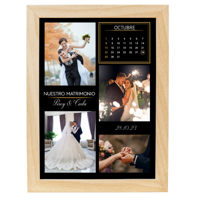 MS Regalos Personalizados | Cuadro personalizado | Nuestro matrimonio | My Sign Lima Peru